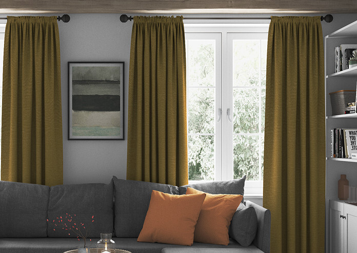 Maurice, Lime - Made to Measure Curtains - Image 3